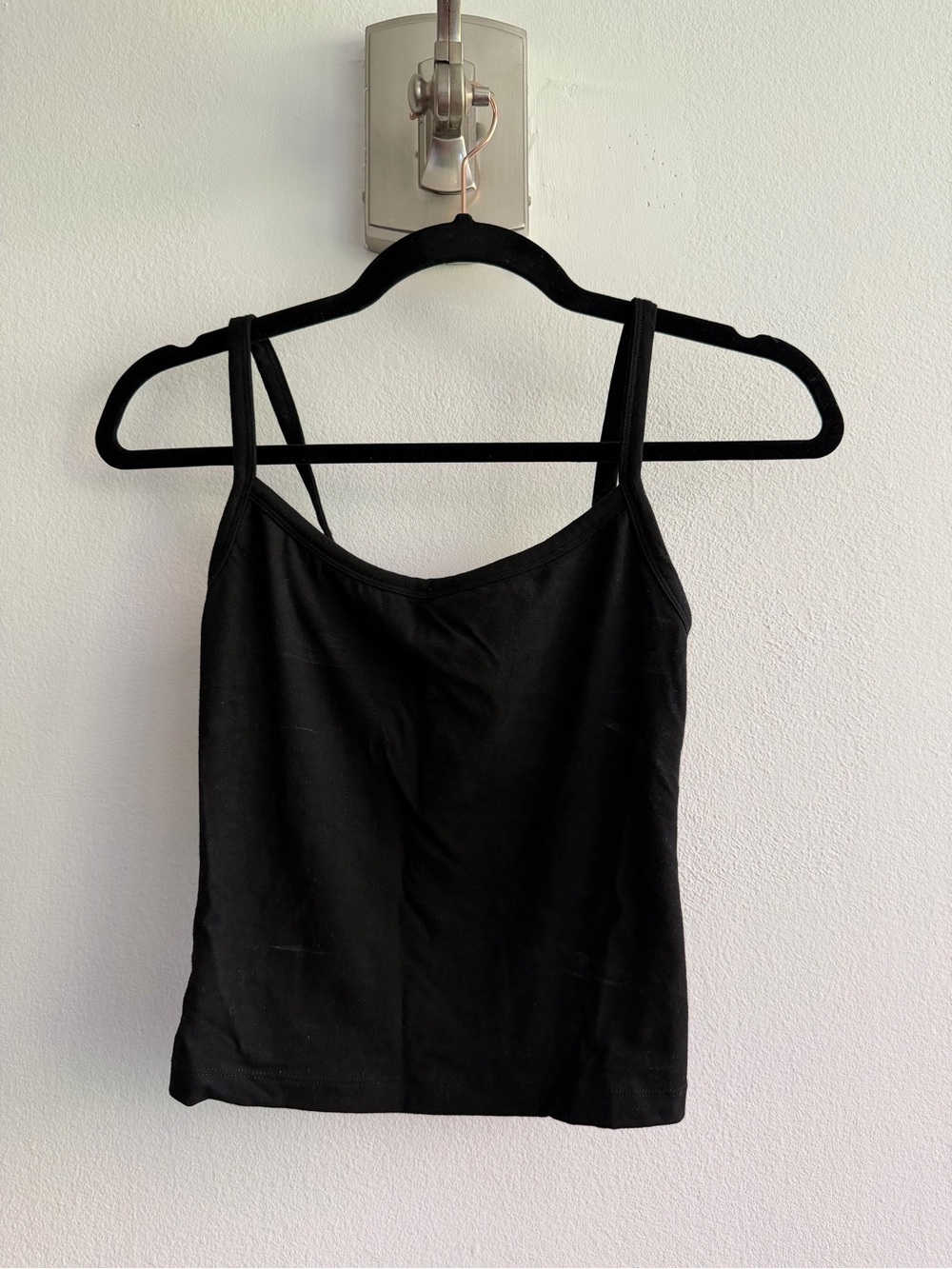 Women's Black Camisole Tank Top — Essential Layering Piece